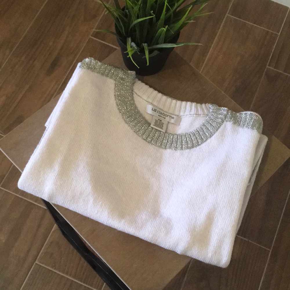 NWOT high low sweater PM